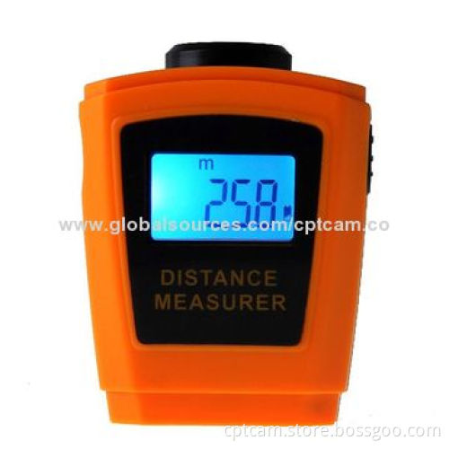 CP-3005 Mini Portable Ultrasonic Distance Measures with Laser Pointer, 0.5 to 18m Range